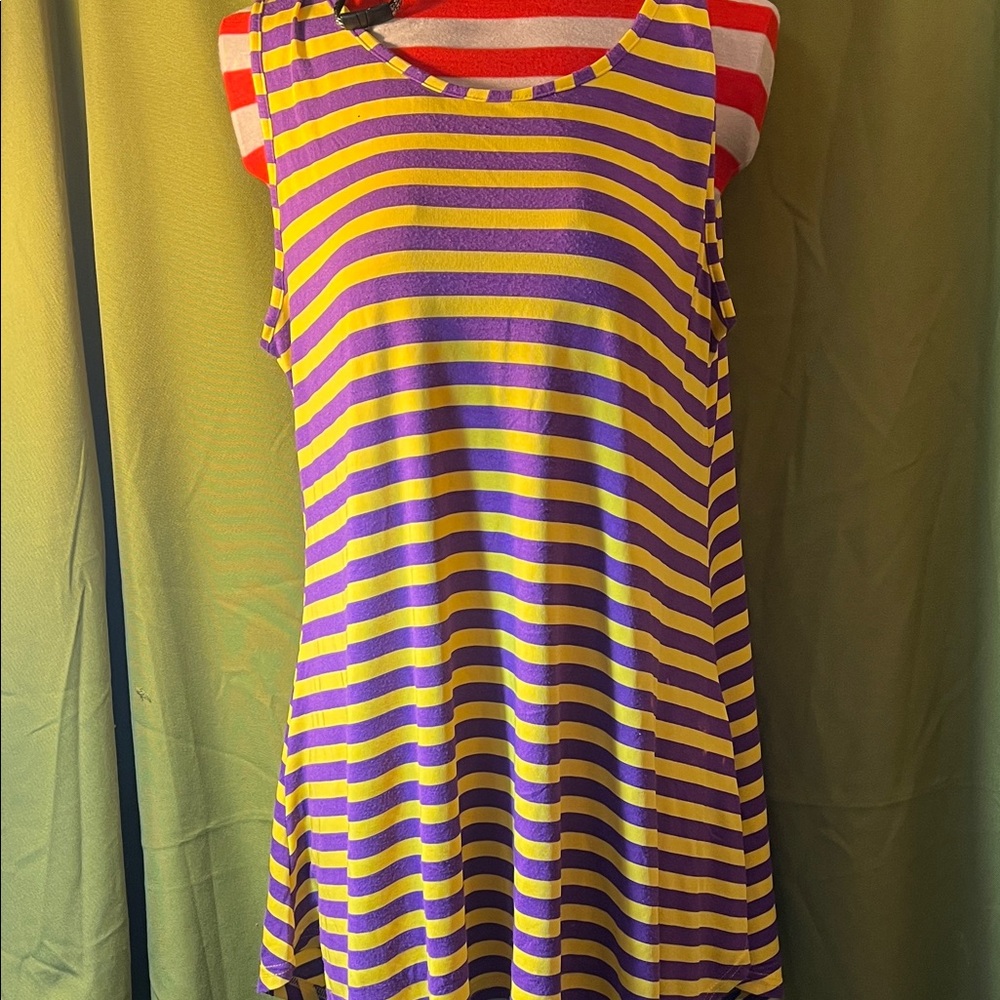 Stripped Tunic top